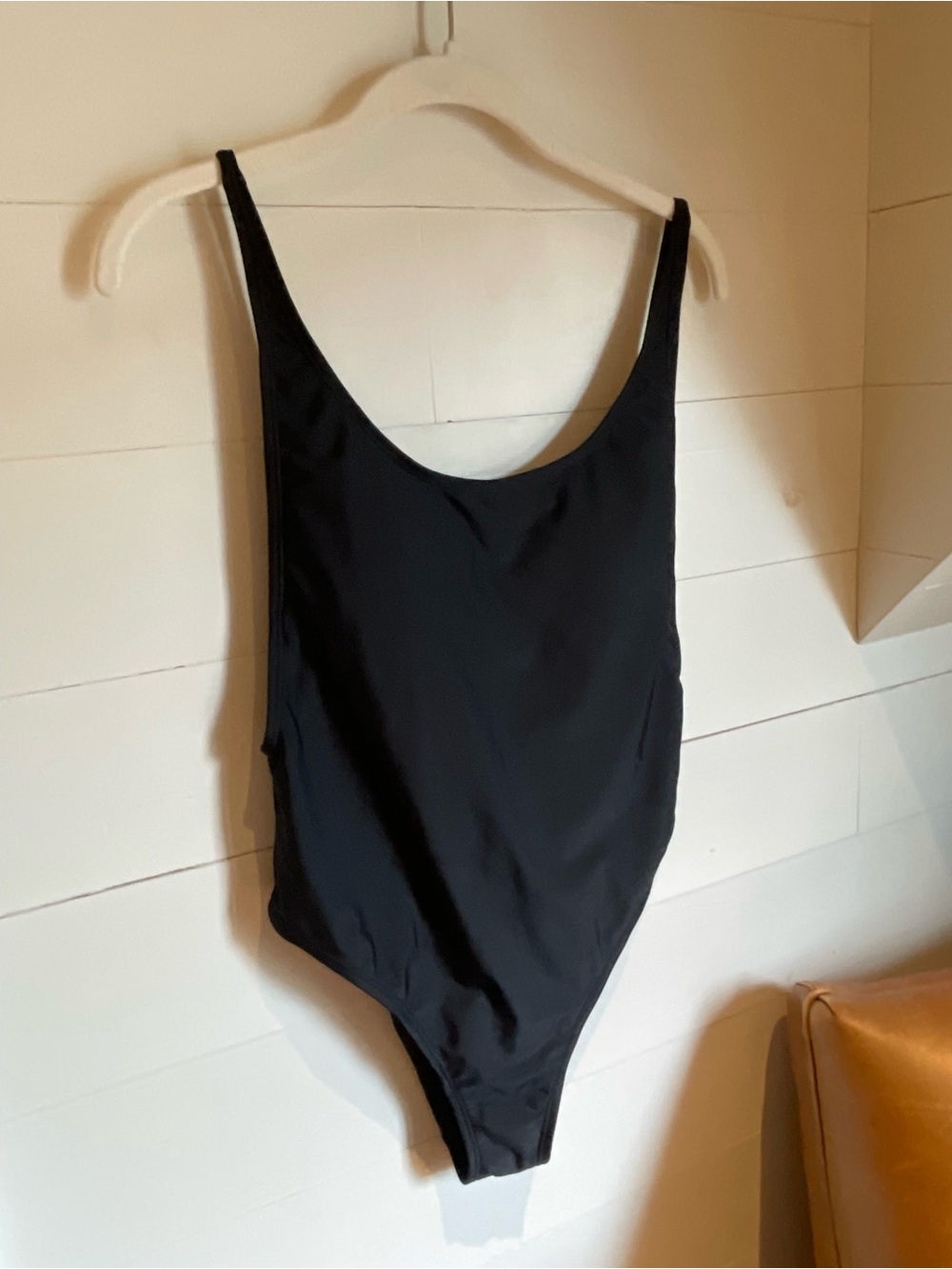 Xhilaration Black One-Piece Swimsuit